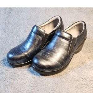 Alegria Women's Clog Shoes Size 8 Blue Slip-On Casual Comfort ERY-827